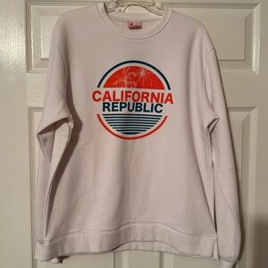 White Crewneck Sweatshirt